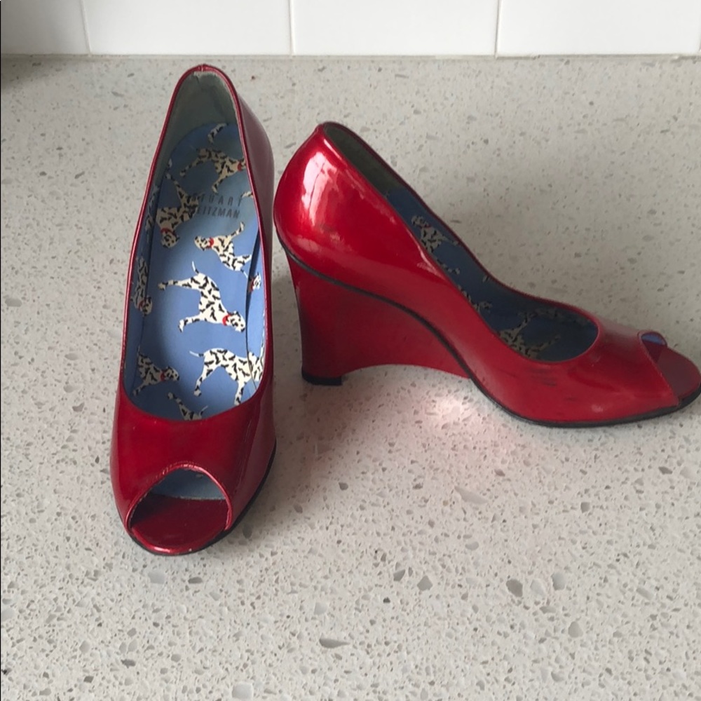 Stuart Weitzman Red Pumps